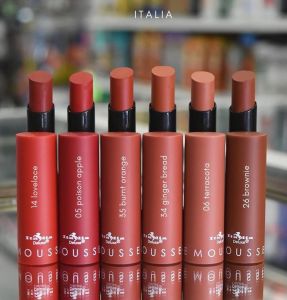 [USA🇺🇸] Son Thỏi Lì Siêu Mịn Siêu Nhẹ Môi Italia Deluxe Mousse Matte Lipstick Son Thỏi Ôm Môi Màu Terra Cotta Và Maroon Son Trang Điểm Tác Dụng Lâu Dài Với Độ Bám Màu Cao - Lazada