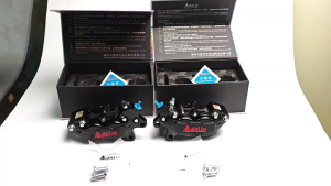 Adelin ADL-20 ADL-7 Four piston Brake calipers Motorcycle universal modification Hole spacing 40mm