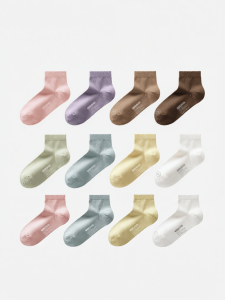 Bananain | Anti-Odor Breathable Womens Mid-Calf Socks
