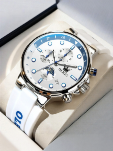 OLEVS | Waterproof Luminous Timing Mens Quartz Watch