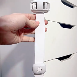 SKISOPGO Child Infant Baby Safety ABS Child Lock Adhesive Cabinet Door Child Baby Safety Lock Cupboard Cabinet Door Drawer Security Lock Newly Upgraded