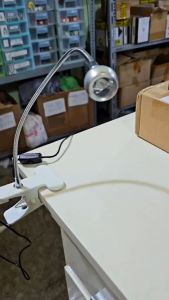 [HCM] Đèn Uv Kẹp Bàn 5W 395nm Sấy Keo Uv Đổ Mạch Soi Tiền