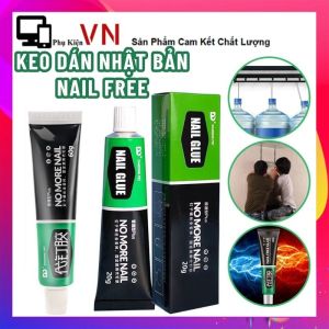 Keo Siêu Dính Dán Chắc Như Đóng Đinh Công Nghệ Nhật Bản Tuýt Lớn 60g Chịu Lực Siêu Chắc Chắn - Keo Dán Siêu Dính Nail Free Dán Tường Dán Giày Gỗ Thuỷ Tinh Đa Năng Chống Thấm Nước
