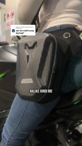 【Local Shipment】RZAHUAHU Riding Motorcycle Leg Side Bag Hard Shell Motorbike Phone Waist Pack