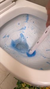 SG Disposable Toilet Bowl Brush With Holder Wall Mounted Toilet Bathroom Cleaning Brush Head Refill Scent Accessories