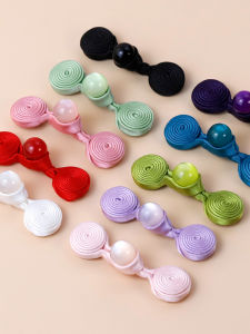 Nút Ngọc Trai Thủ Công Trung Quốc Nút Thơm Nút Quần Áo Cổ Điển Phụ Kiện Trang Trí Hạt Ngọc Trai Xuất Xứ Trung Quốc