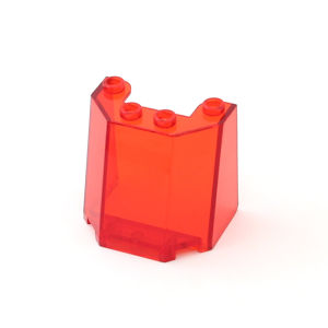 Compatible Domestic 84954 Small Particle Building Block Parts Scattered Accessories 3x4x3 Windshield Car Cockpit Toys for Kids