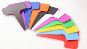 1 Pack 50 Pcs - Thick Plant Label Name Tag - Label Penanda Tanaman Tebal Model Tee - T 6x10 cm