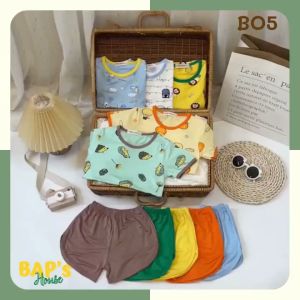 Bộ Minky Mom Cho Bé  Đồ Bộ Thun Lạnh Cho Bé BAPs House BO5