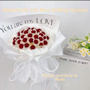 Simulation Everlasting Rose Bouquet Girlfriends 520 Gift