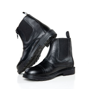 Childrens Leather Equestrian Equipment Riding Boots Professional Competition Anti-slip Obstacle Race Knight Short Boots