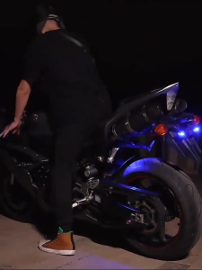 Motorcycle flash 7color USB rechargeable LED Flash Warning anti-collision bicycle drones aircraft lights night