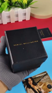 Box Exclusive+Kartu+Paperbag jam tangan wanita wd mini VA-778SAA / jam tangan elegan wanita