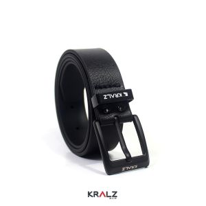 KRALZ - Sabuk Pria Ikat Pinggang Dewasa Belt Hitam