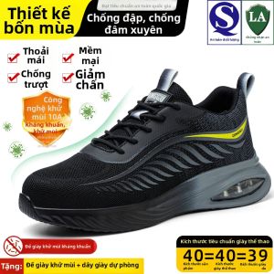 CHIJIU | Giày bảo hộ lao động chống va đập chống đâm xuyên siêu nhẹ thoáng khí