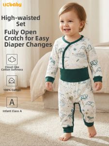 UCBABY | Cotton Separated Infant Sleepwear High Waist