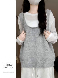 Bộ Đồ Hai Mảnh Thời Trang Mùa Hè Cho Nữ GATTIBOR Phong Cách Đại Học Chất Liệu Polyester Cotton Mặc Thường Ngày