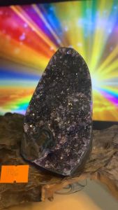 Hoa đá Thạch Anh tím Amethyst  AAA tự nhiên Braxin Uruguaytán sắc đặc biệtVIP năng lượng vũ trụ 906