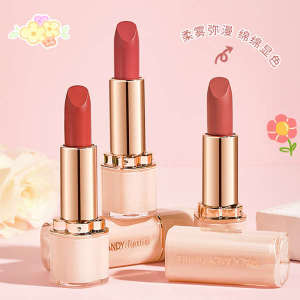 ❃Fog matte lipstick does not fade for a long time and does not stick to a cup of plain white red tea red brown niche genuine goods to send to girlfriend✻