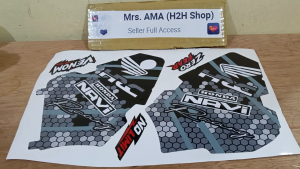Honda Navi Compartment Sticker / Side Compartment Sticker fit for Honda Navi / Motorcycle Sticker / Motorcycle Accesories