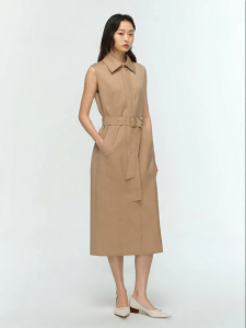 Mid-length Silk Dress