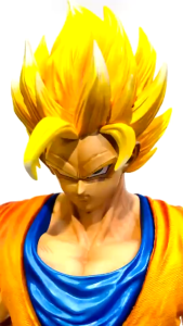 Mô hình DragonBall - Songoku Super Saiyan Tóc Vàng - Cao 32cm - Nặng 700gram - Hộp carton