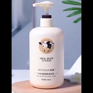 Skinvise 500ml Milk Whitening Body Lotion Long Lasting Moisturizing Skin Brightening Anti Aging Non Greasy putih satu badan mandian 美白身体乳液
