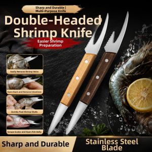 WZGL | Stainless Shrimp Deveiner Multi-purpose Tool