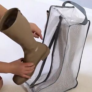 ELMORA | PC1521 Tas Sepatu Anti Debu Travel Tempat Penyimpanan Sepatu Boots Storage Sepatu Organizer