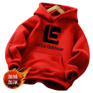 Áo Nỉ Dày Có Mũ Trùm Đầu Ấm Áp Thời Trang Cho Bé Trai Mùa Thu Đông Phong Cách Hàn Quốc Áo Khoác Trẻ Em Ddcat