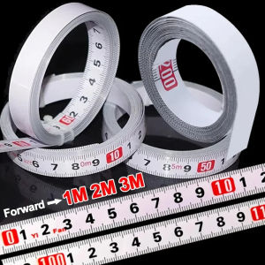 3M Miter Scale Steel Tape Cuttable Self-Adhesive Metal Measuring Ruler Woodworking T Track Router Table Saw Durable Ruler