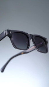 Kacamata cheapywfx Huston Polarized Lens Acetate Frame + Paket Lensa Minus Sunglasses Blueray Photocromic Bluecromic