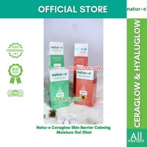 Natur-e Hyaluglow Ceraglow | Serum Wajah Moisturizer Gel Deep Rich Hydrating Skin Barrier Calming