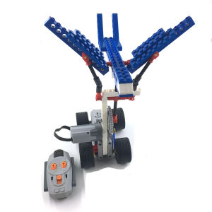 Programmable remote control robot electric building block science education 9686 puzzle building block A flying bird childrens toy
