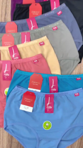 ISI 3 6 Pcs Celana Dalam Katun Karet Luar Lidily L042 M-XXL