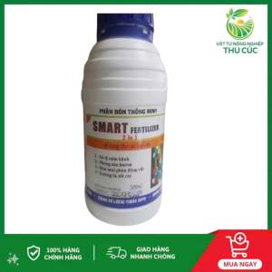 Phân Bón Smart Fertilizer Chuyên Cây Dâu Tằm Không Cần Cách Ly Chai 500ml Trị Sạch Bạc Thau Nấm Hồng Rệp Sáp Muội