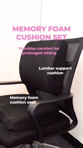 Thicker Memory Foam Office Cushion: Health Protection & Breathable Support
