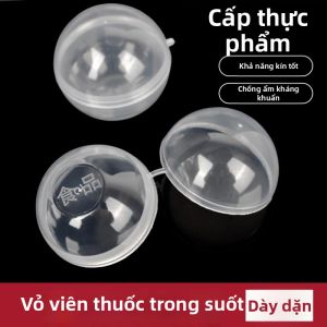 forsso | Food-Grade Thickened Round Pill Capsules