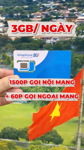 ( SIÊU PHẨM ) SIM 5G VINAPHONE GÓI 12FCLUB - TẶNG 3GB/NGÀY + MIỄN PHÍ 1560 PHÚT GỌI /THÁNG - SIM CHÍNH CHỦ SÓNG VINA DÙNG TOÀN QUỐC . FREESHIP - CHƯA KÍCH HOẠT