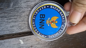 ALFATIH ARMY Gantungan Kunci BNN Akrilik 2 Sisi bisa CUSTOM Satuan