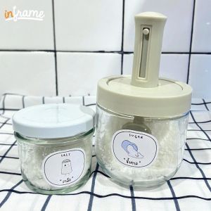 STK-GARNISH สติ๊กเกอร์เครื่องปรุง ติดบรรจุภัณฑ์ ติดกล่องใส่อาหาร จัดระเบียบห้องครัว