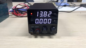 👍Fast Shipping+Free Gift👍KUAIQU AC110-220V DC Power Supply Adjustable 30V 5A Variable Stabilized Voltage Regulator for Mobile Phone Repair LED Strip 3D Printer & DIY Electronics with Rotary Encoder