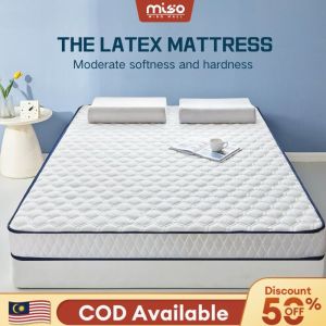 MISO Single/Queen/King 180x200cm 8CM Tatami Foldable Thick Mattress Soft And Thick Sleep Aid  Pelapik Tilam Latex Mattress Thick Mattress 床垫