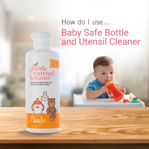 Twin Pack BHE Baby Safe Bottle & Utensil Cleaner (500ml)