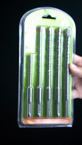 Hammer Drilling Bit 5 Pcs Set Mata Bor HSS Set 5 Ukuran Berkualitas Mata Bor Beton Dinding - 6797
