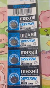 Maxell SR927SW Pin Oxide Bạc 395 1.55V Dành Cho Đồng Hồ