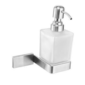 Bình Đựng Xà Phòng Lỏng Gắn Tường Bằng Thép Không Gỉ 304 Bề Mặt Đánh Bóng Giá Đựng Dầu Gội Xà Phòng ML9313 Của ELLEN HOMEDECOR