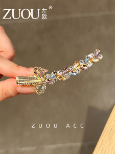 ZUOOU | High-end Elegant Bow Crystal Barrette