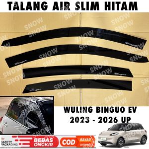 Talang Air Wuling Binguo Ev 2023 2024 2025 2026 Slim Hitam