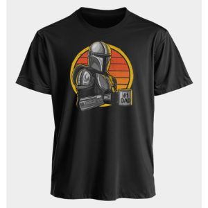 Star Wars Peripheral Printed Cotton Short Sleeve Mens and Womens 2025 Summer Loose American Daily Commuter Crew Collar T-Shirt